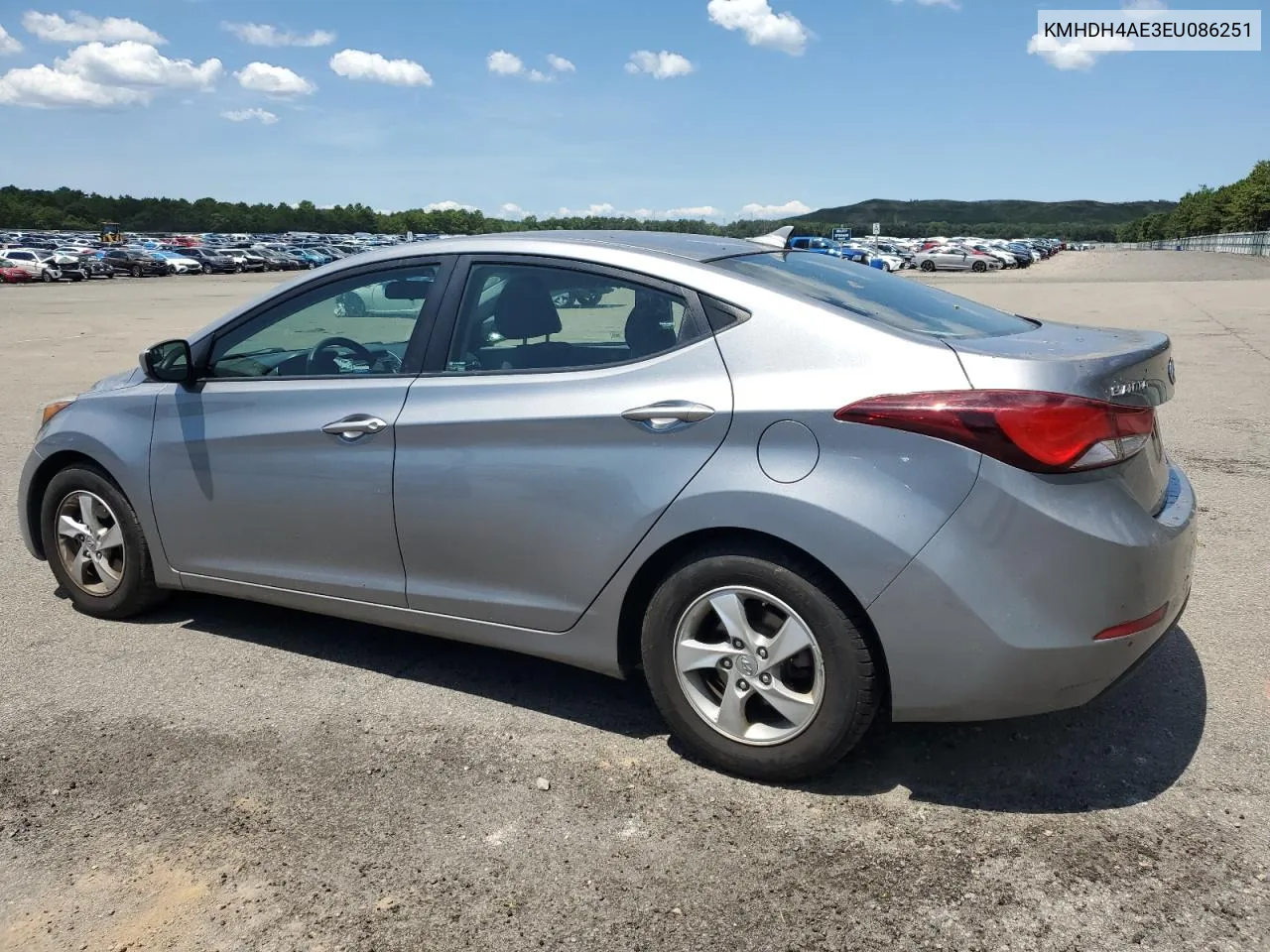 2014 Hyundai Elantra Se VIN: KMHDH4AE3EU086251 Lot: 61295444