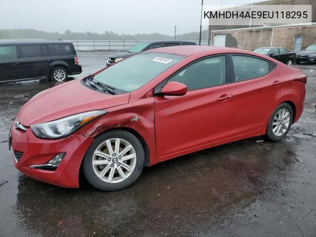 2014 Hyundai Elantra Se VIN: KMHDH4AE9EU118295 Lot: 61389694