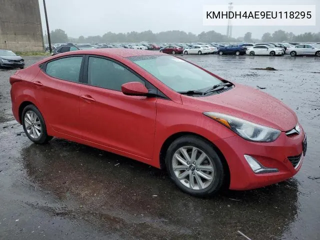 2014 Hyundai Elantra Se VIN: KMHDH4AE9EU118295 Lot: 61389694