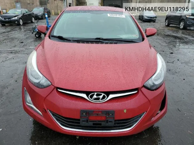 KMHDH4AE9EU118295 2014 Hyundai Elantra Se