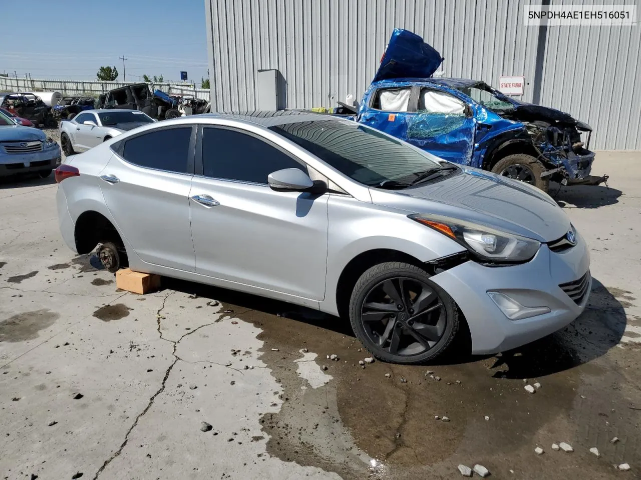 2014 Hyundai Elantra Se VIN: 5NPDH4AE1EH516051 Lot: 62479874