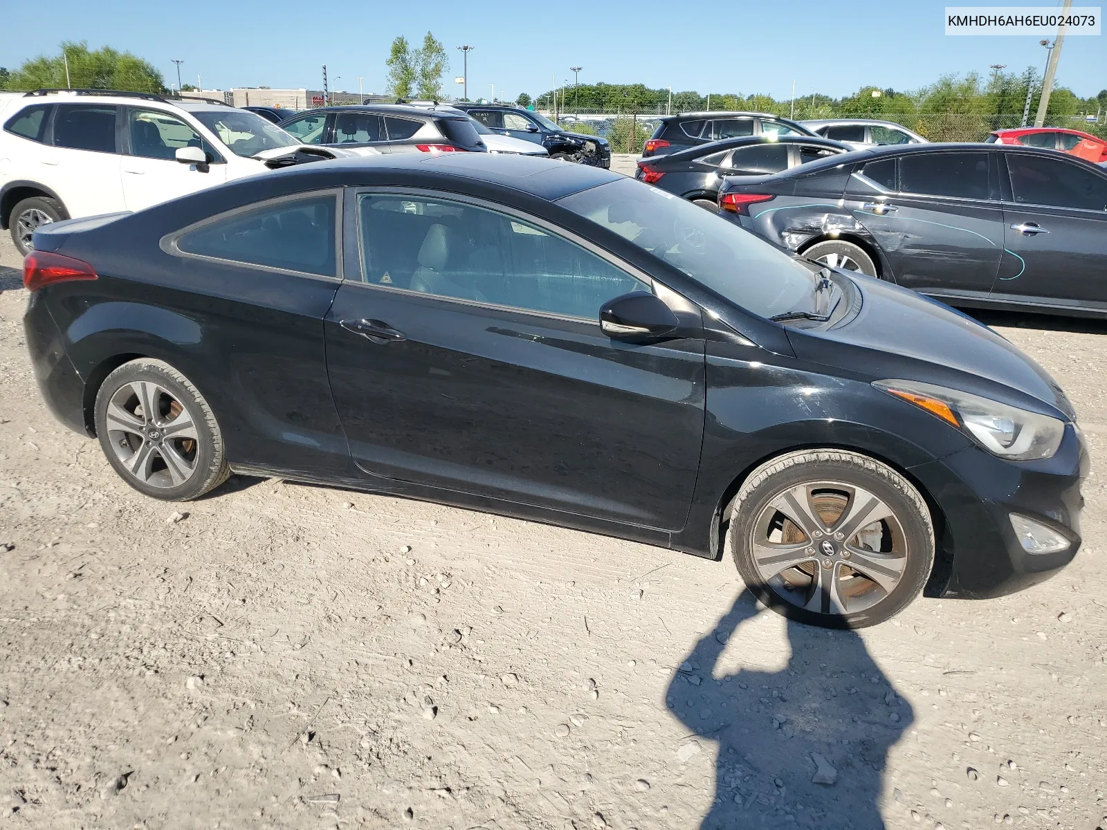 2014 Hyundai Elantra Coupe Gs VIN: KMHDH6AH6EU024073 Lot: 63357884