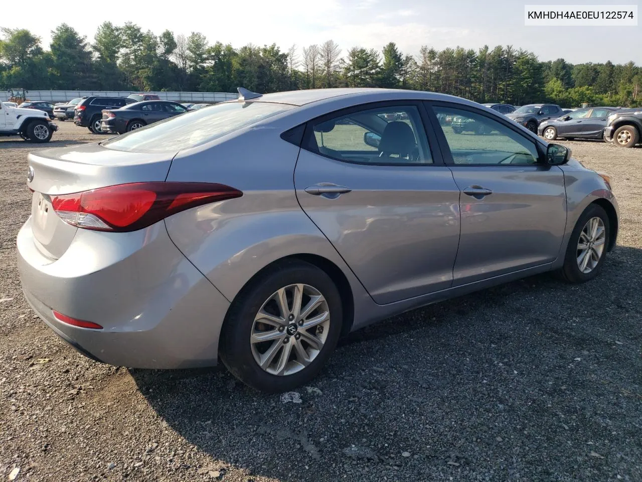 2014 Hyundai Elantra Se VIN: KMHDH4AE0EU122574 Lot: 63361074