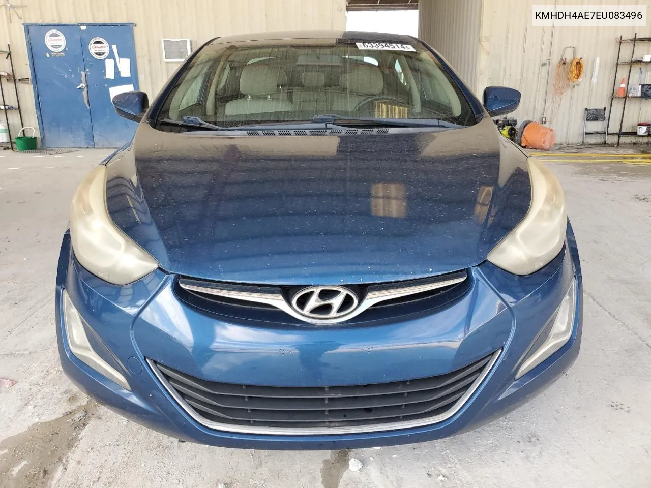 KMHDH4AE7EU083496 2014 Hyundai Elantra Se