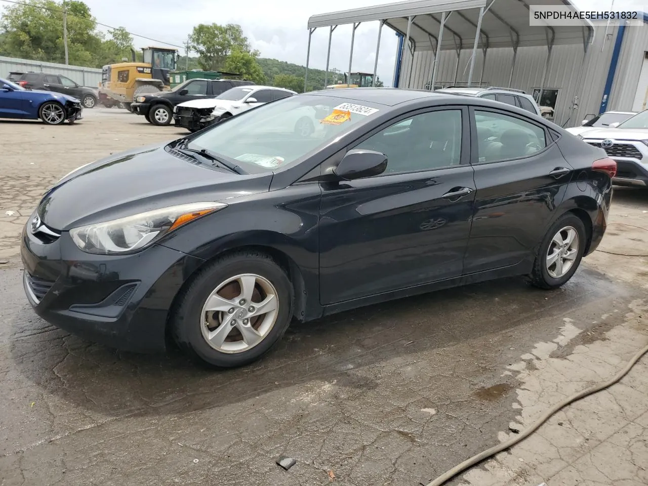 2014 Hyundai Elantra Se VIN: 5NPDH4AE5EH531832 Lot: 63513624