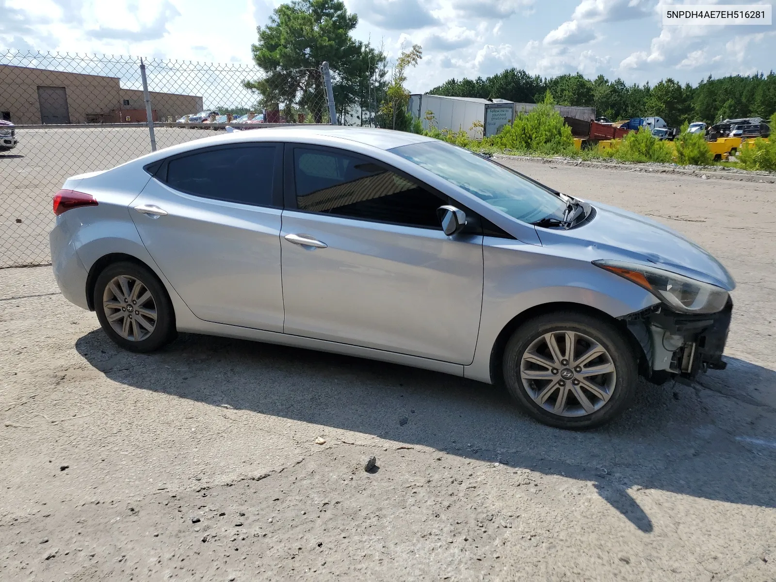 2014 Hyundai Elantra Se VIN: 5NPDH4AE7EH516281 Lot: 63618304