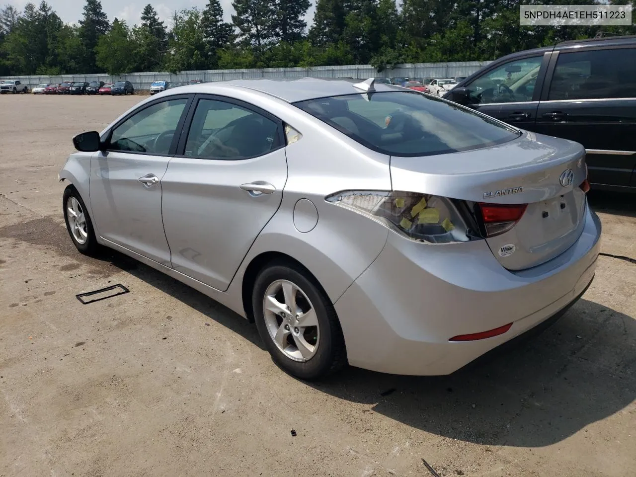 2014 Hyundai Elantra Se VIN: 5NPDH4AE1EH511223 Lot: 63823874