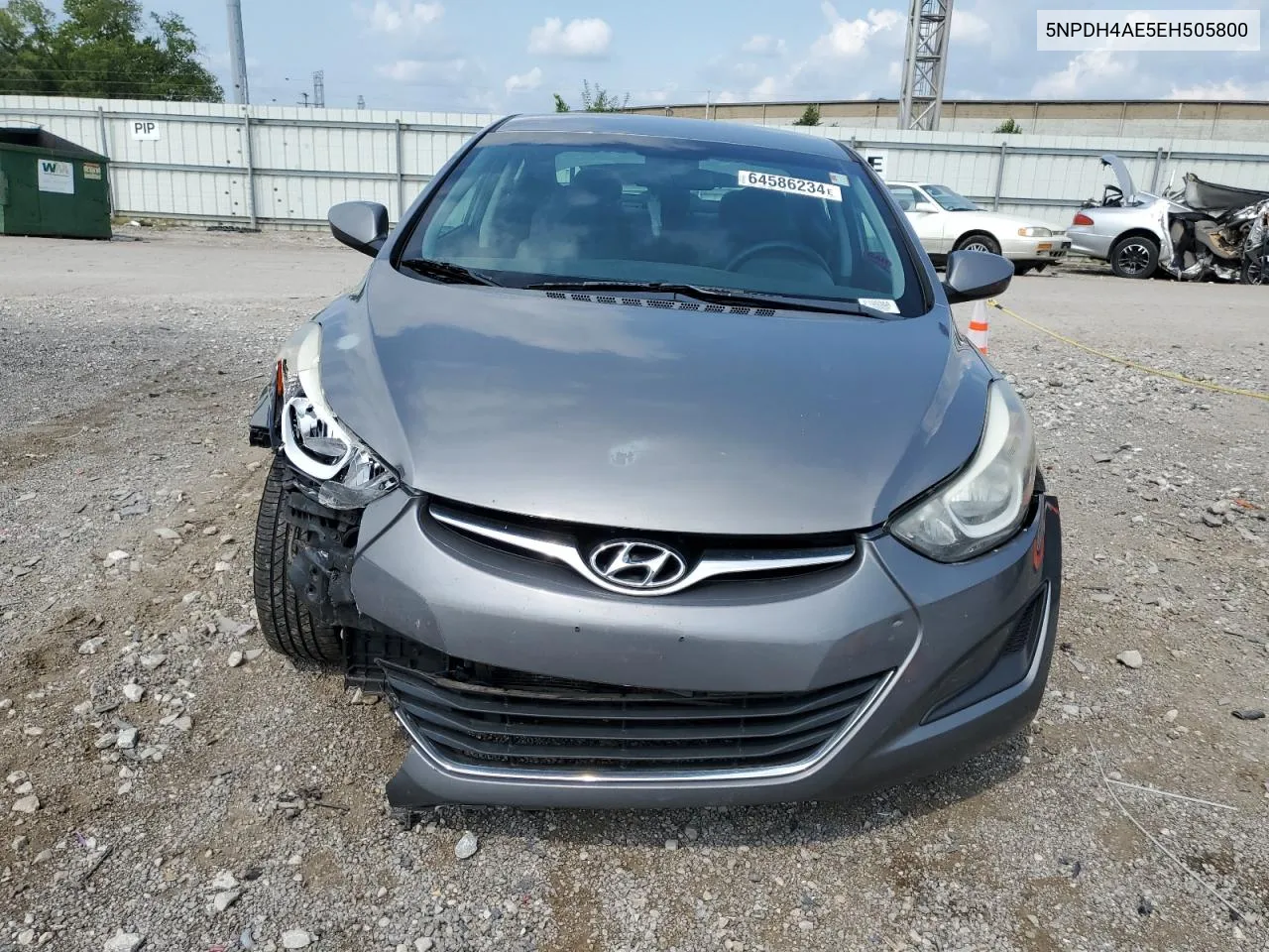 5NPDH4AE5EH505800 2014 Hyundai Elantra Se