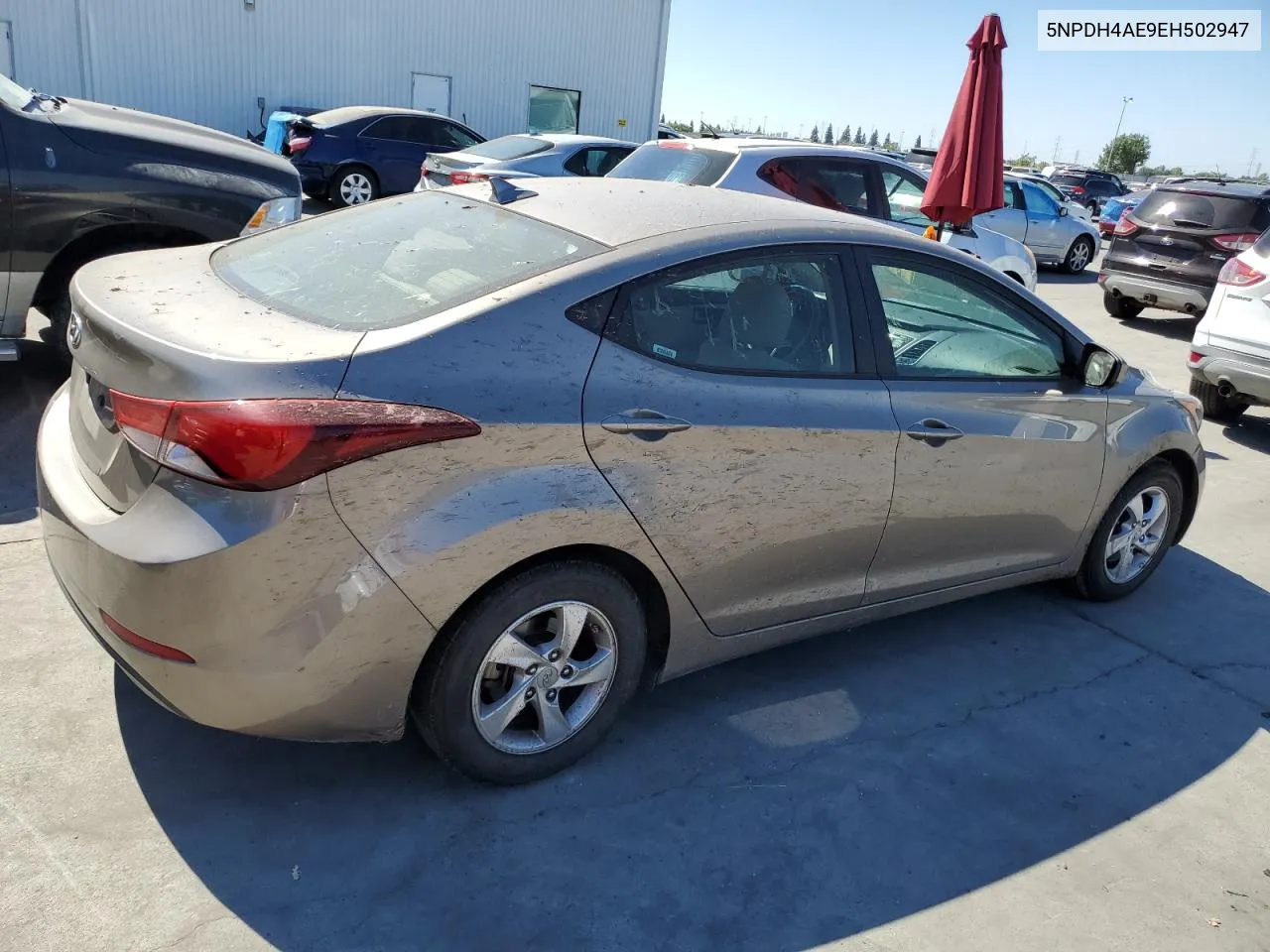 5NPDH4AE9EH502947 2014 Hyundai Elantra Se