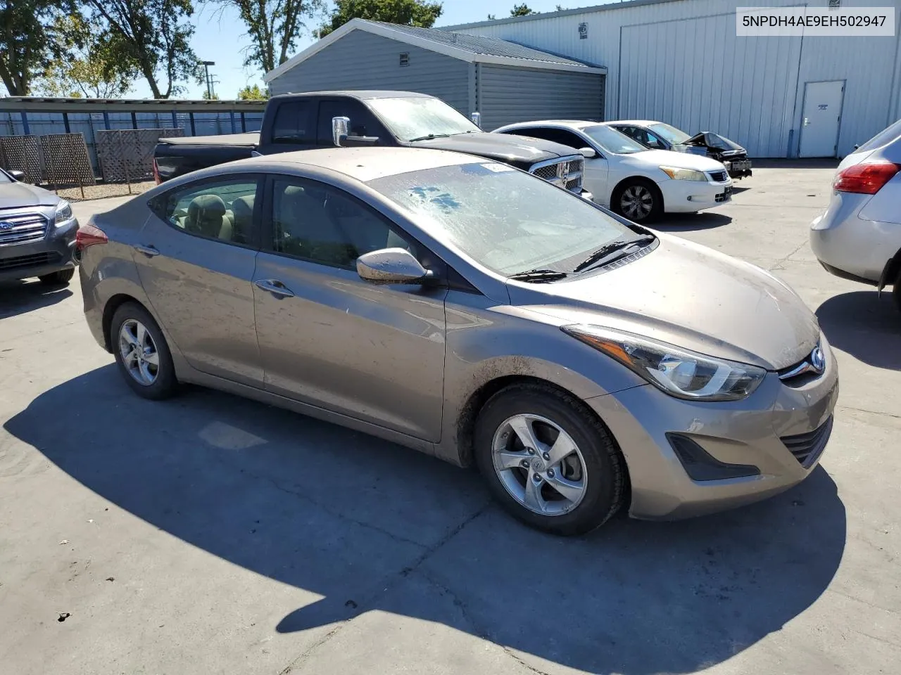 2014 Hyundai Elantra Se VIN: 5NPDH4AE9EH502947 Lot: 64805184