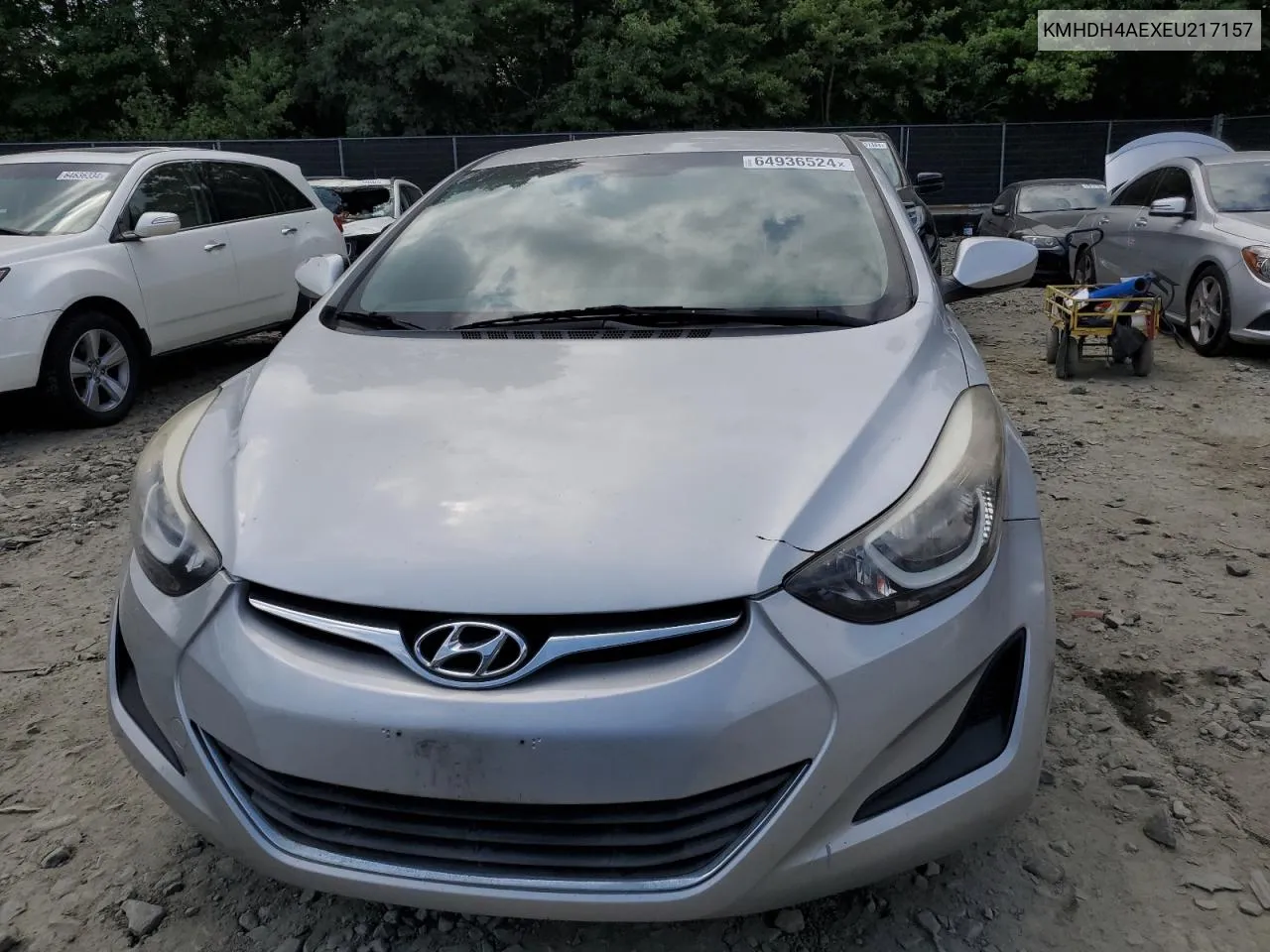 2014 Hyundai Elantra Se VIN: KMHDH4AEXEU217157 Lot: 64936524