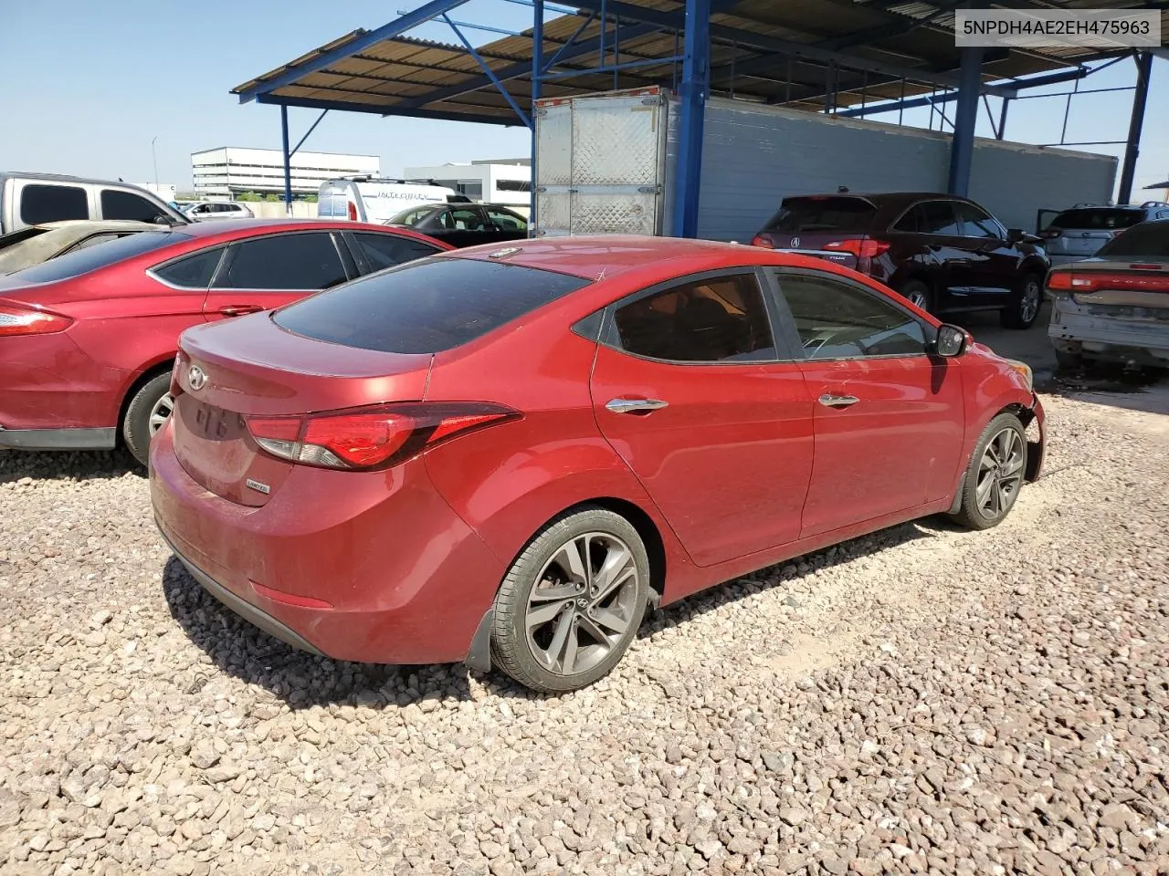 2014 Hyundai Elantra Se VIN: 5NPDH4AE2EH475963 Lot: 65539694