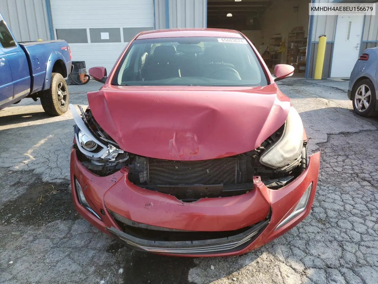 2014 Hyundai Elantra Se VIN: KMHDH4AE8EU156679 Lot: 65603674