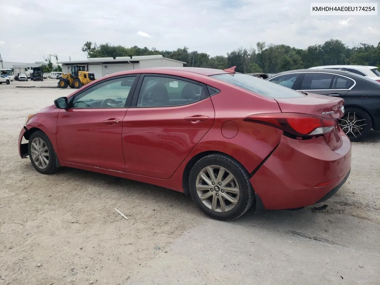 2014 Hyundai Elantra Se VIN: KMHDH4AE0EU174254 Lot: 66404634