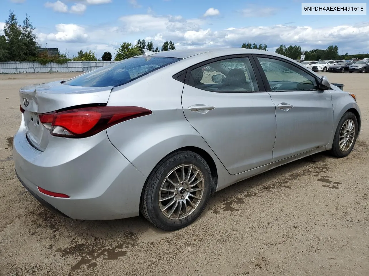 5NPDH4AEXEH491618 2014 Hyundai Elantra Se