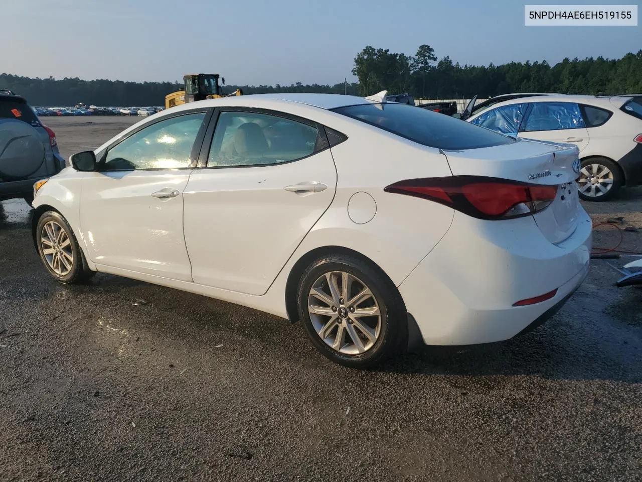 5NPDH4AE6EH519155 2014 Hyundai Elantra Se