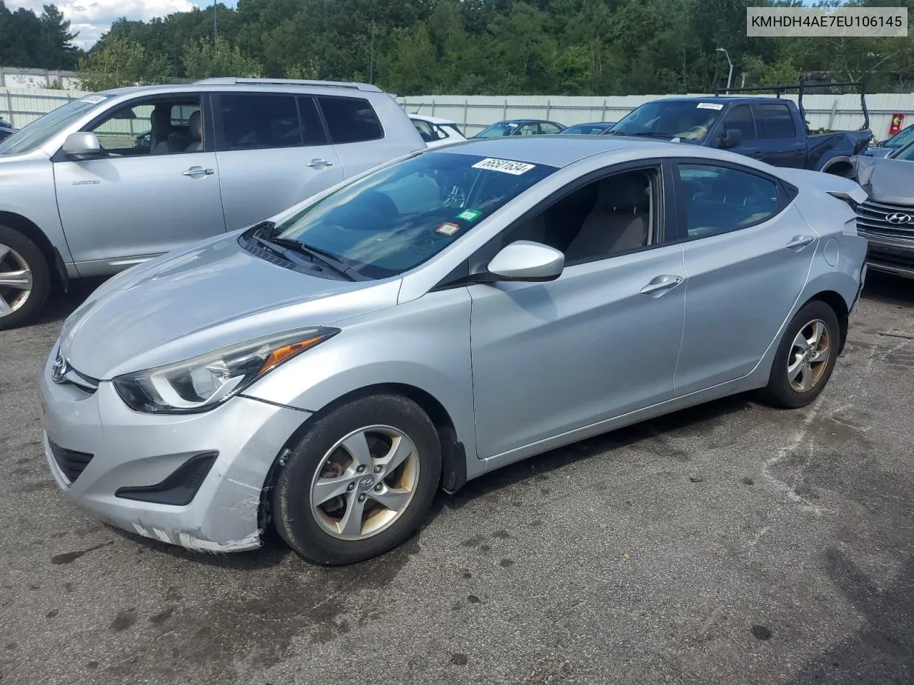 2014 Hyundai Elantra Se VIN: KMHDH4AE7EU106145 Lot: 66501634