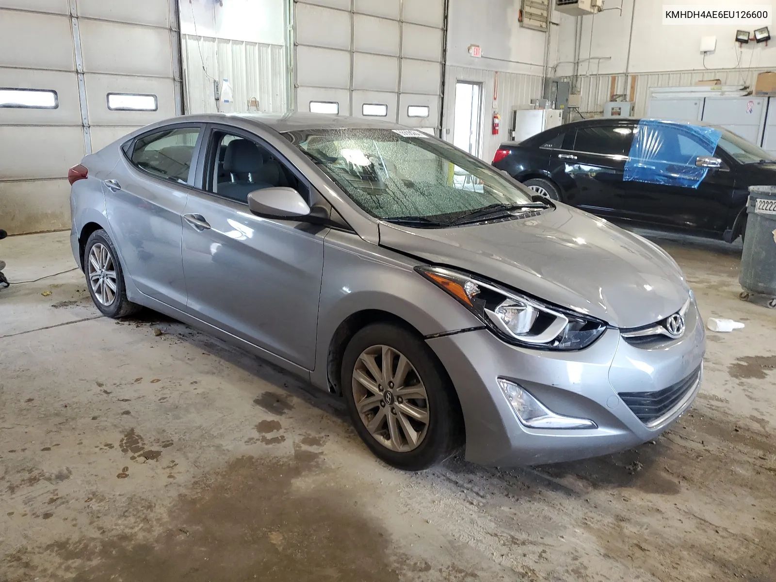 KMHDH4AE6EU126600 2014 Hyundai Elantra Se