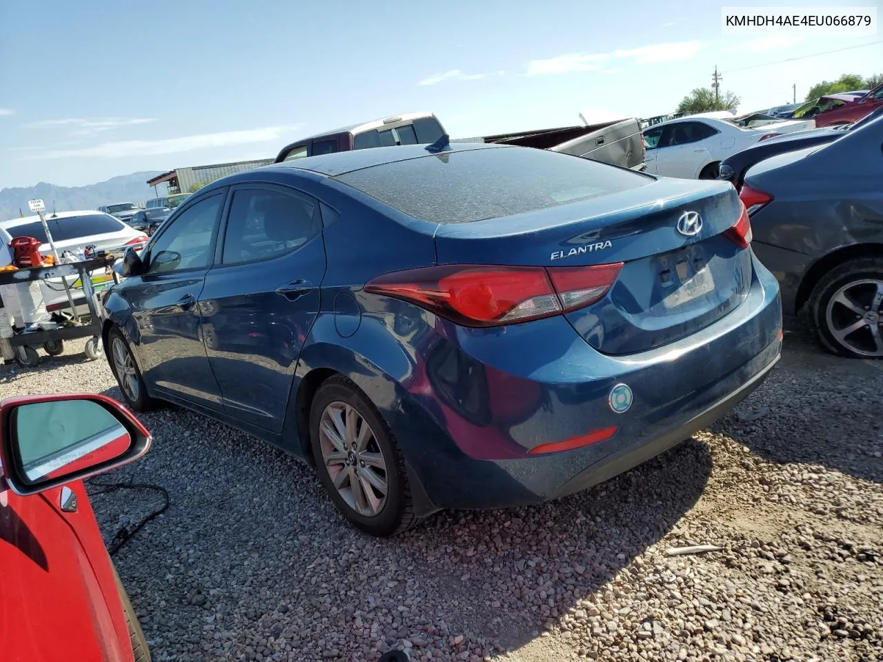 KMHDH4AE4EU066879 2014 Hyundai Elantra Se