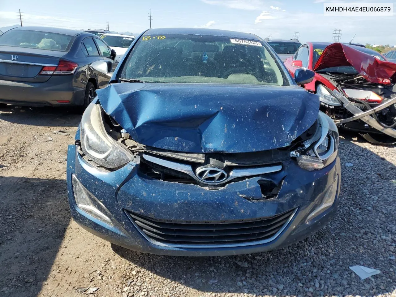 2014 Hyundai Elantra Se VIN: KMHDH4AE4EU066879 Lot: 66752434