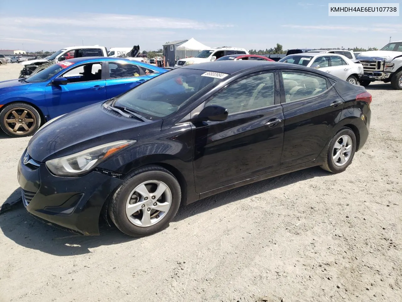 2014 Hyundai Elantra Se VIN: KMHDH4AE6EU107738 Lot: 66800984