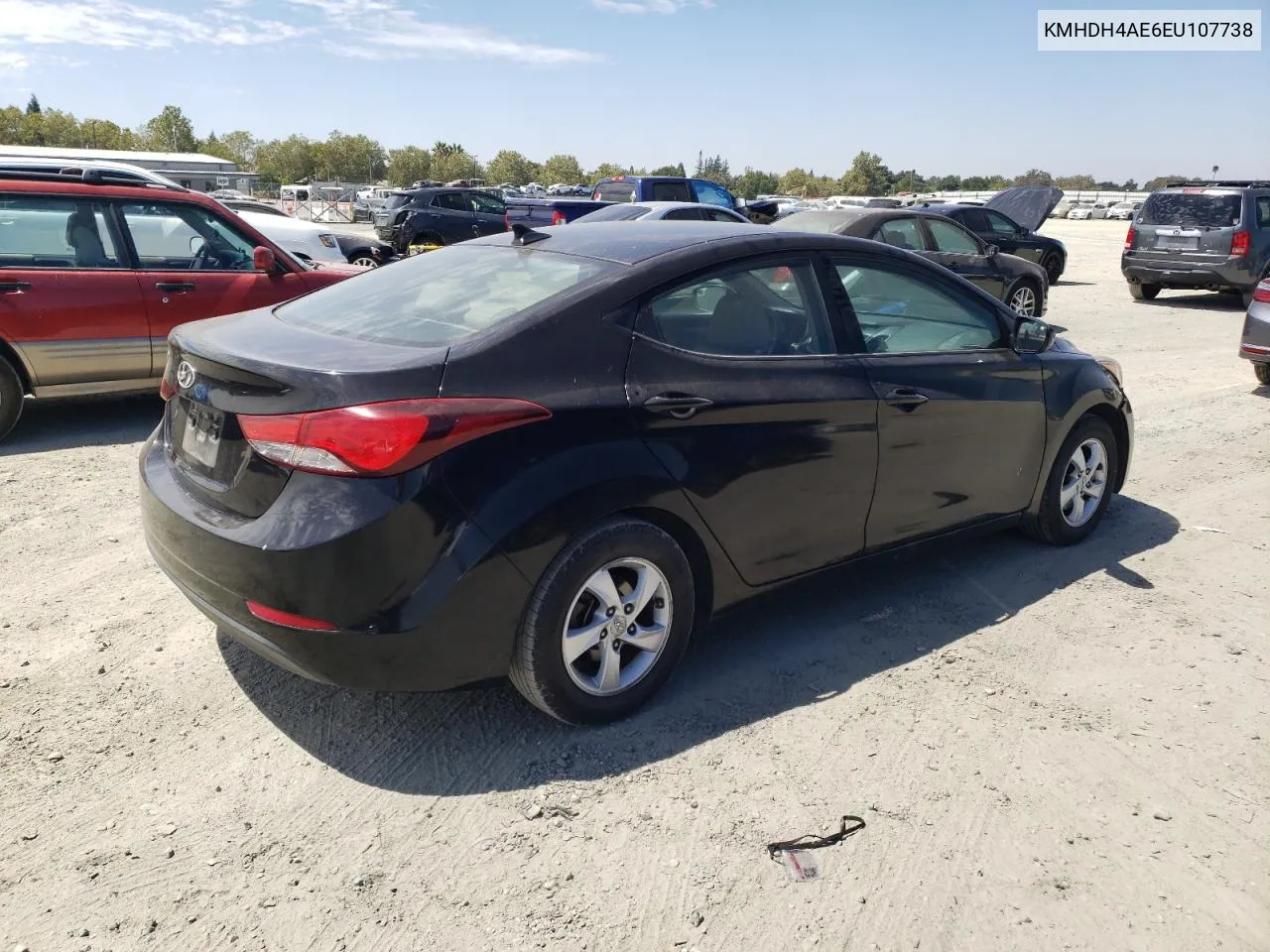 KMHDH4AE6EU107738 2014 Hyundai Elantra Se