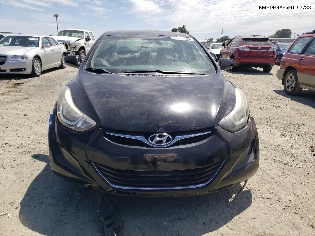 2014 Hyundai Elantra Se VIN: KMHDH4AE6EU107738 Lot: 66800984