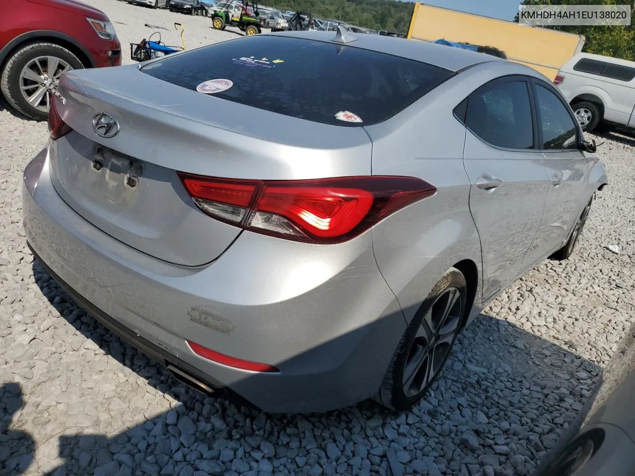 2014 Hyundai Elantra Se VIN: KMHDH4AH1EU138020 Lot: 66944374