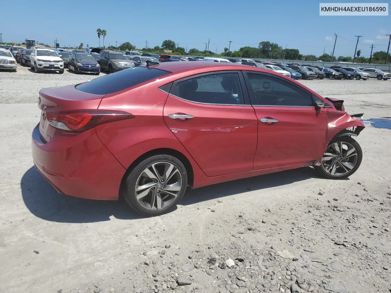 2014 Hyundai Elantra Se VIN: KMHDH4AEXEU186590 Lot: 67004674