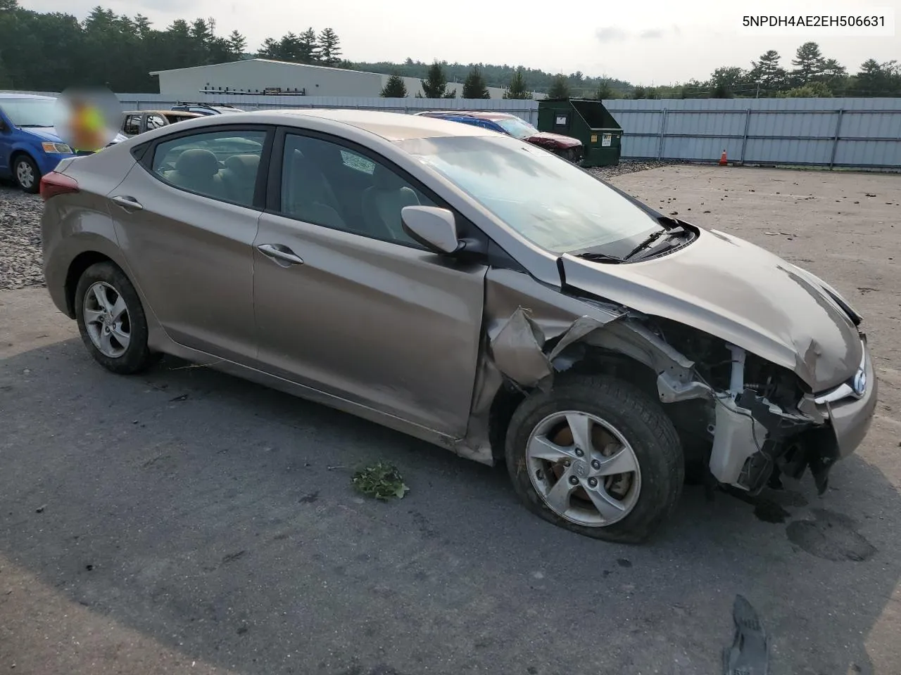 5NPDH4AE2EH506631 2014 Hyundai Elantra Se