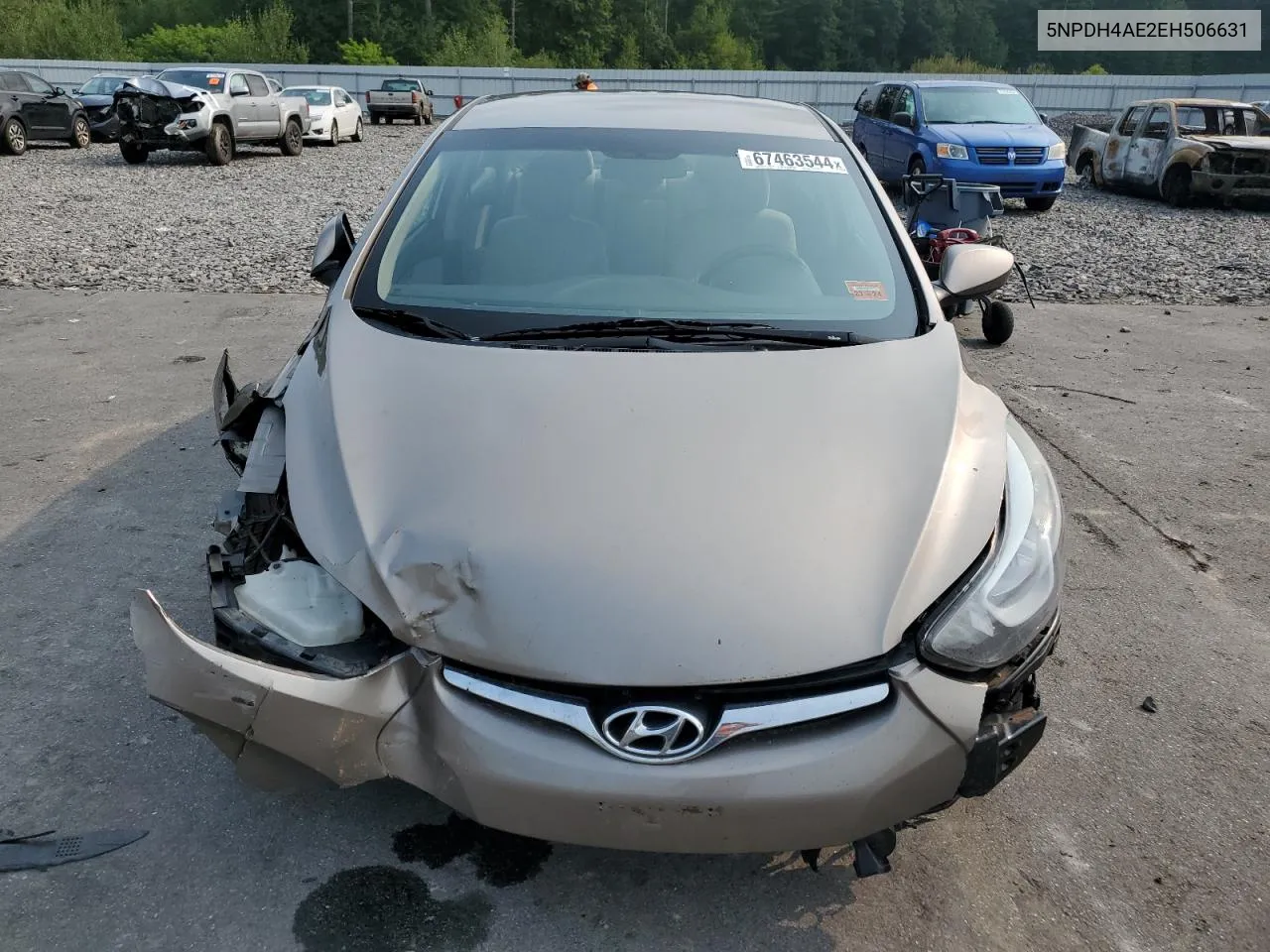 5NPDH4AE2EH506631 2014 Hyundai Elantra Se