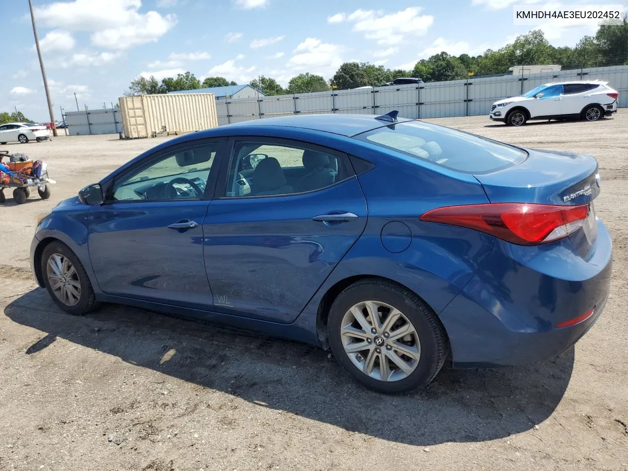 KMHDH4AE3EU202452 2014 Hyundai Elantra Se