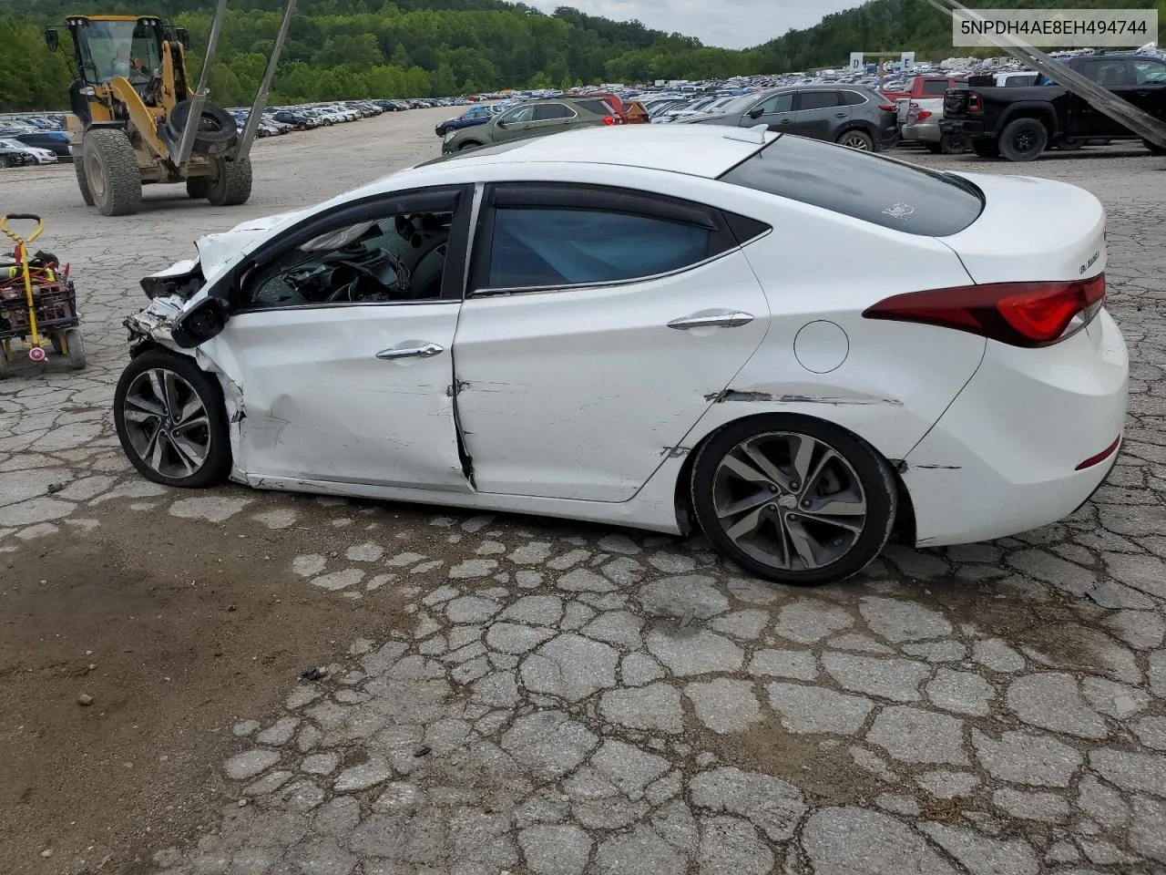 5NPDH4AE8EH494744 2014 Hyundai Elantra Se