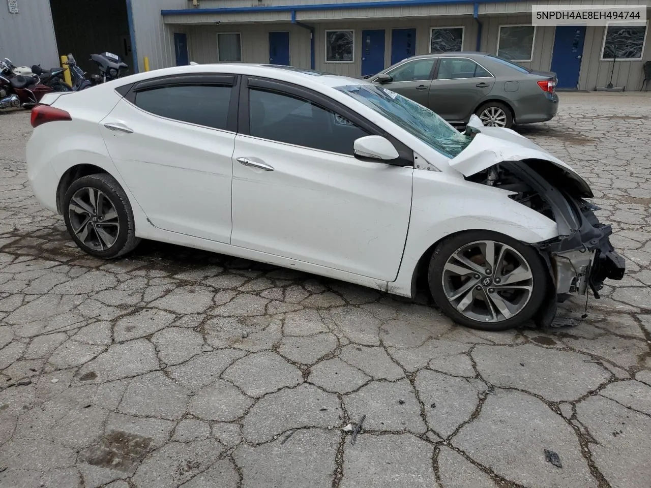 2014 Hyundai Elantra Se VIN: 5NPDH4AE8EH494744 Lot: 67495994