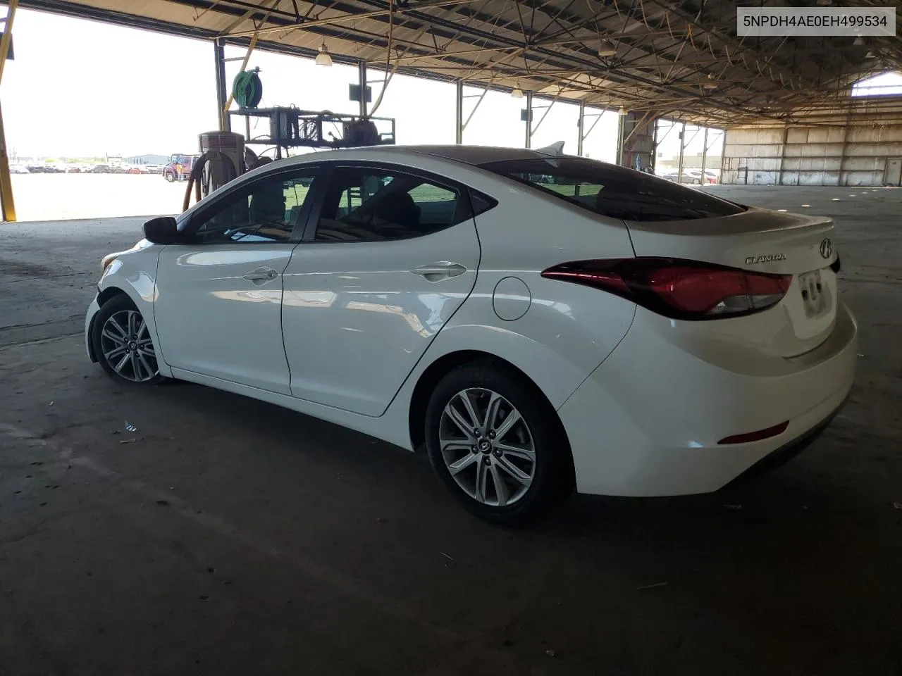 2014 Hyundai Elantra Se VIN: 5NPDH4AE0EH499534 Lot: 67596574