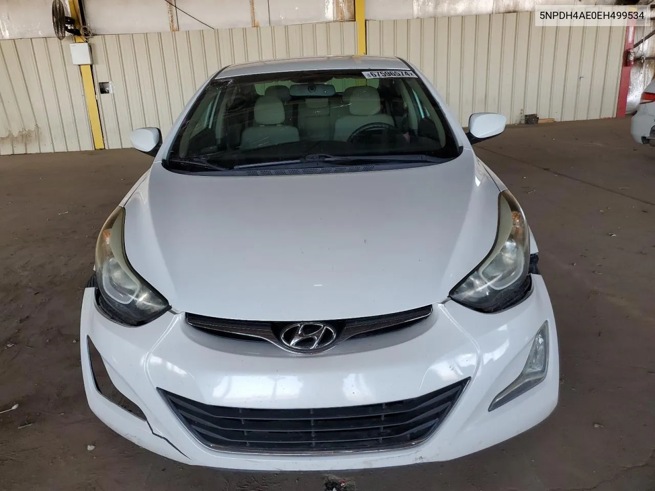 5NPDH4AE0EH499534 2014 Hyundai Elantra Se