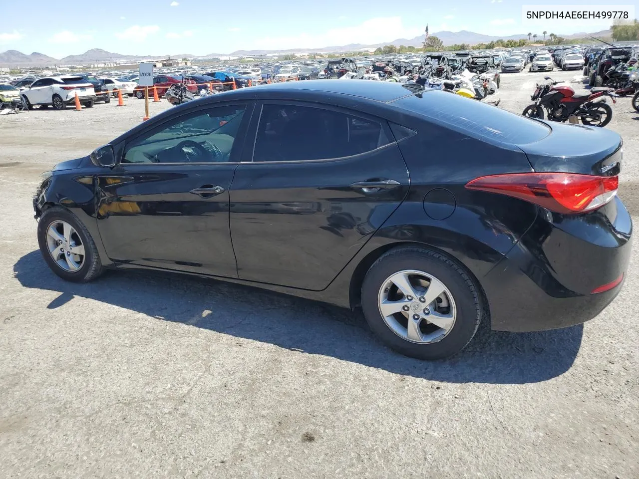 2014 Hyundai Elantra Se VIN: 5NPDH4AE6EH499778 Lot: 67678104