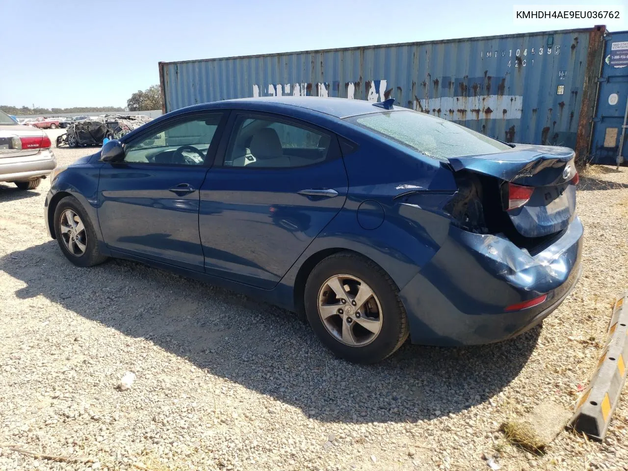 KMHDH4AE9EU036762 2014 Hyundai Elantra Se