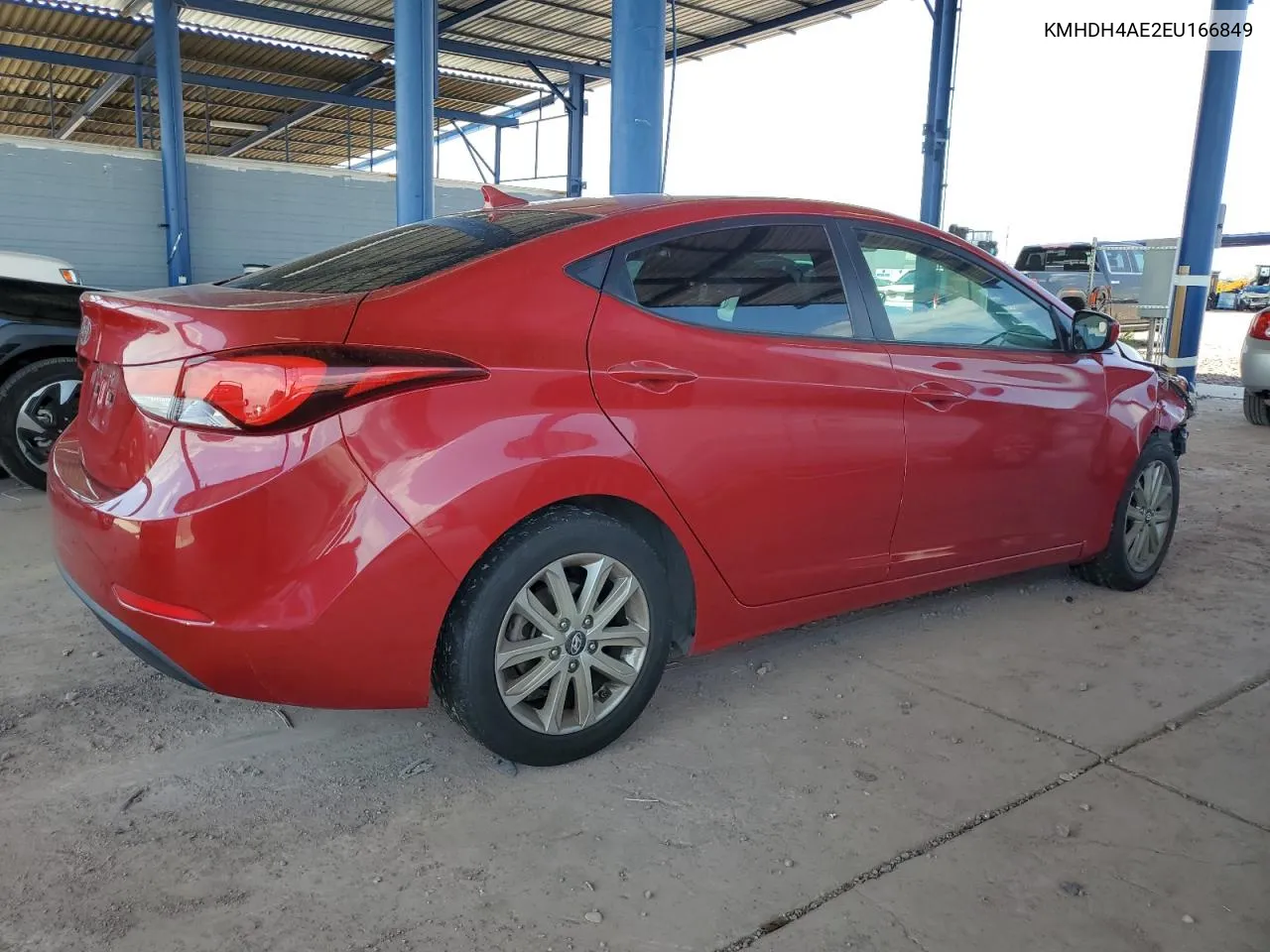 2014 Hyundai Elantra Se VIN: KMHDH4AE2EU166849 Lot: 67908664