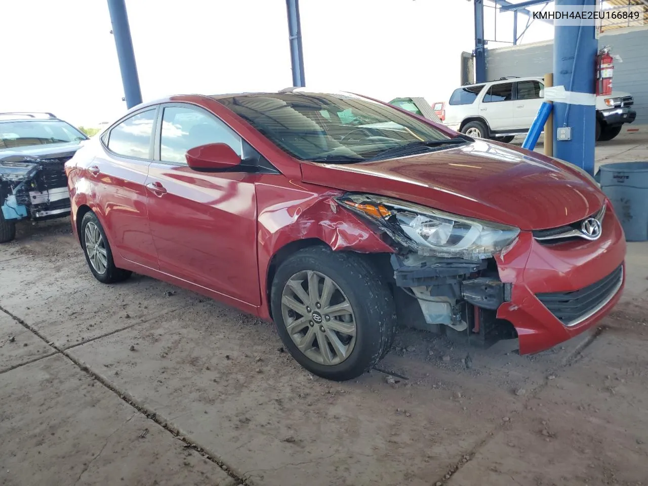 2014 Hyundai Elantra Se VIN: KMHDH4AE2EU166849 Lot: 67908664