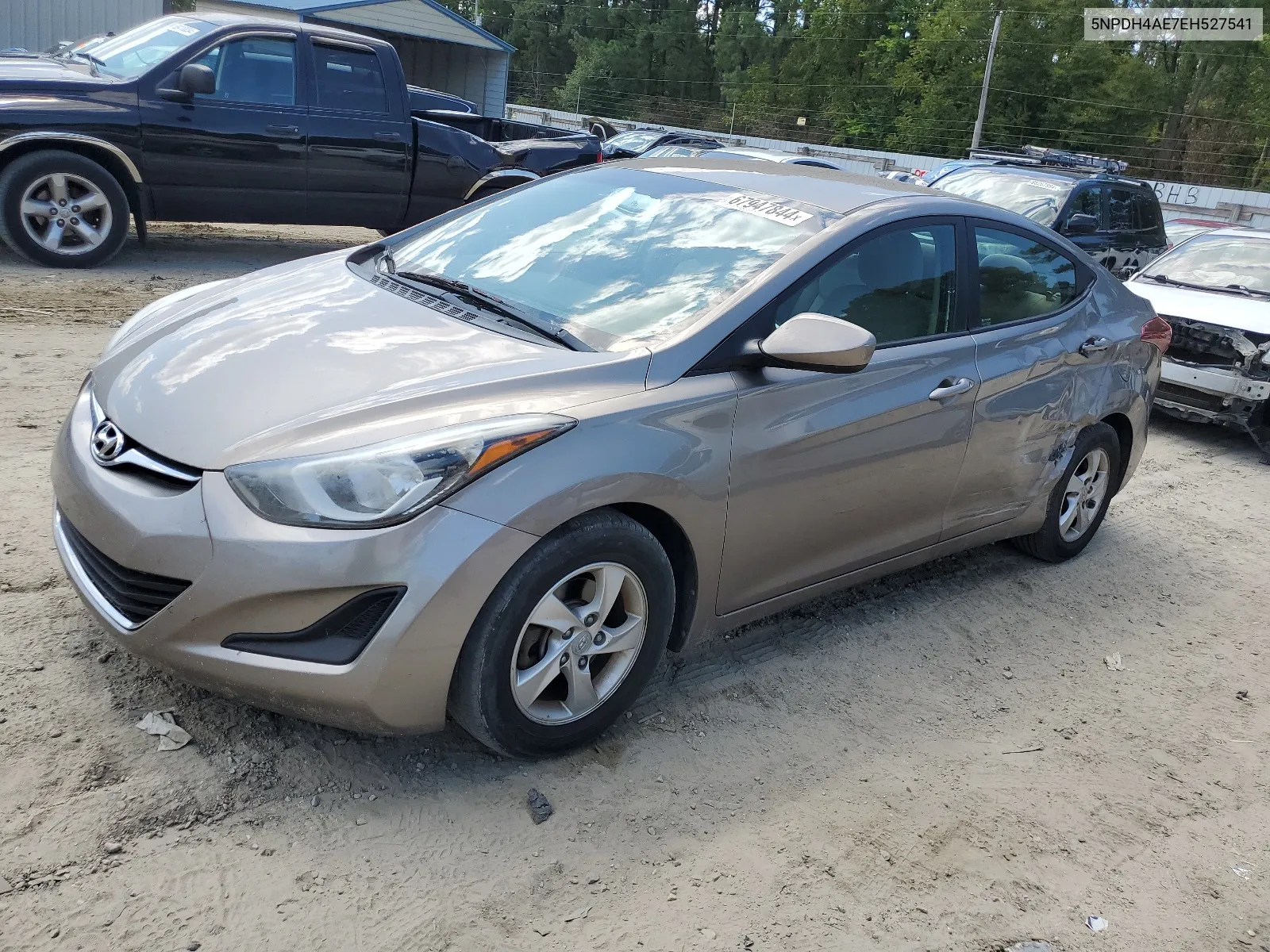 2014 Hyundai Elantra Se VIN: 5NPDH4AE7EH527541 Lot: 67947844