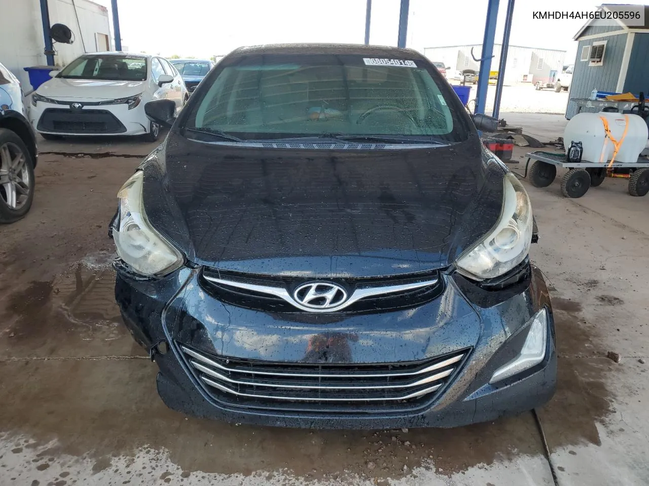 2014 Hyundai Elantra Se VIN: KMHDH4AH6EU205596 Lot: 68054014