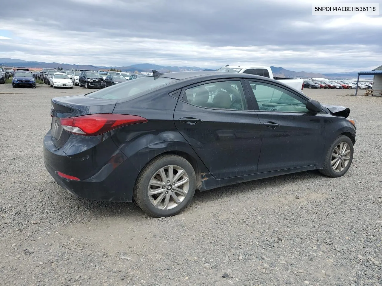 2014 Hyundai Elantra Se VIN: 5NPDH4AE8EH536118 Lot: 68085684