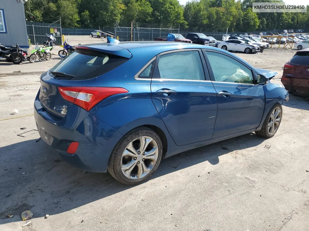 KMHD35LH3EU228450 2014 Hyundai Elantra Gt