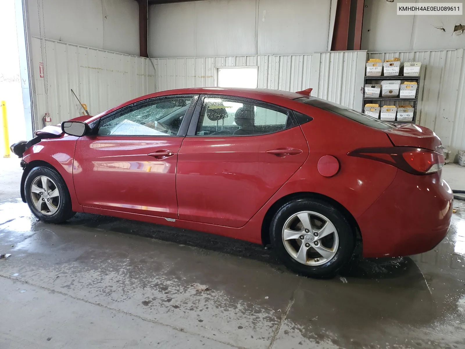 KMHDH4AE0EU089611 2014 Hyundai Elantra Se