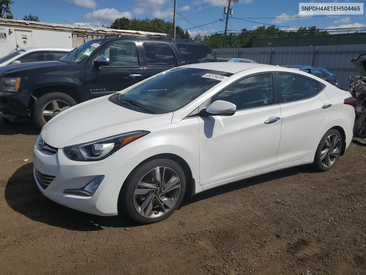 2014 Hyundai Elantra Se VIN: 5NPDH4AE1EH504465 Lot: 68275474