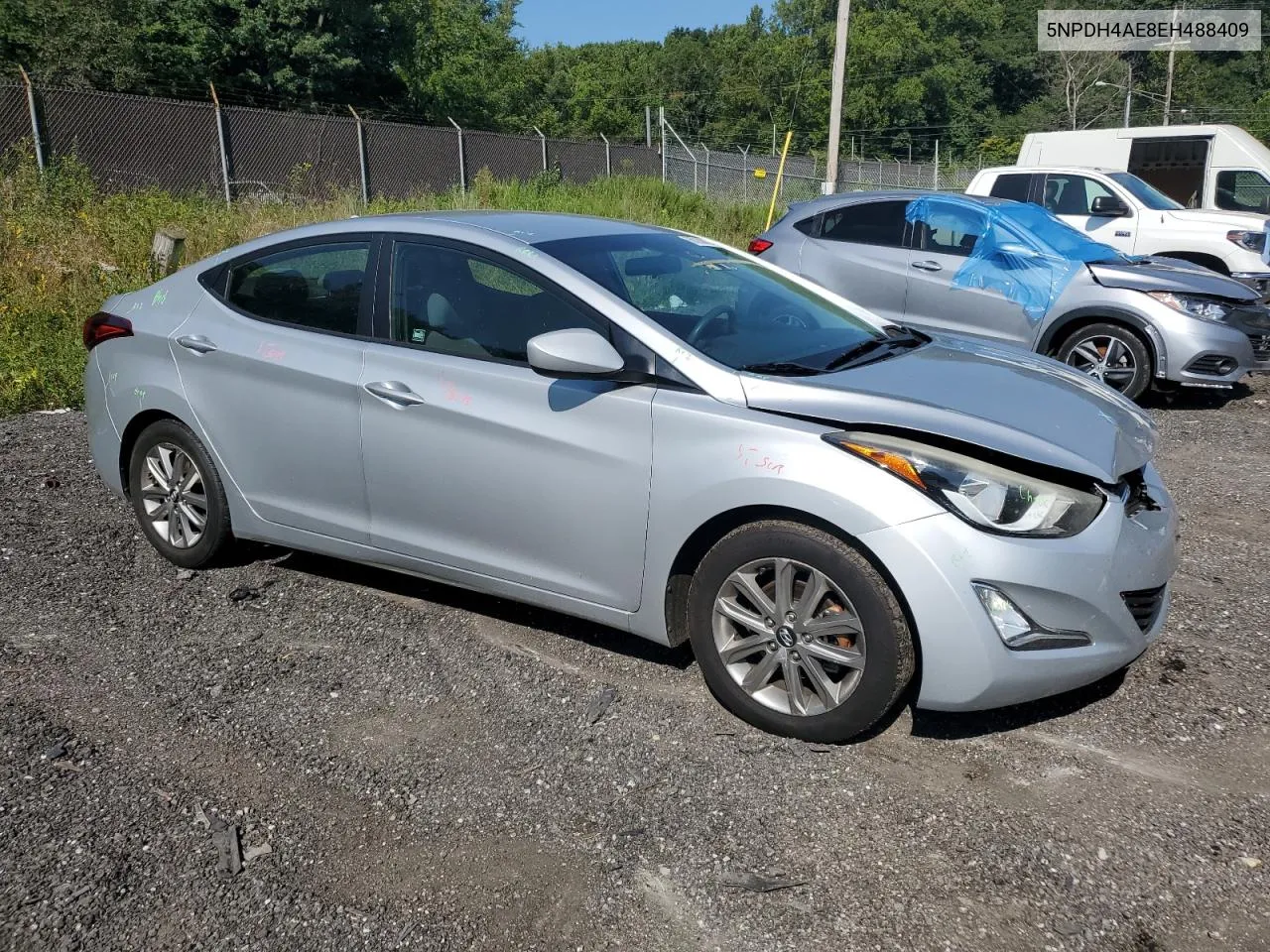 2014 Hyundai Elantra Se VIN: 5NPDH4AE8EH488409 Lot: 68288824