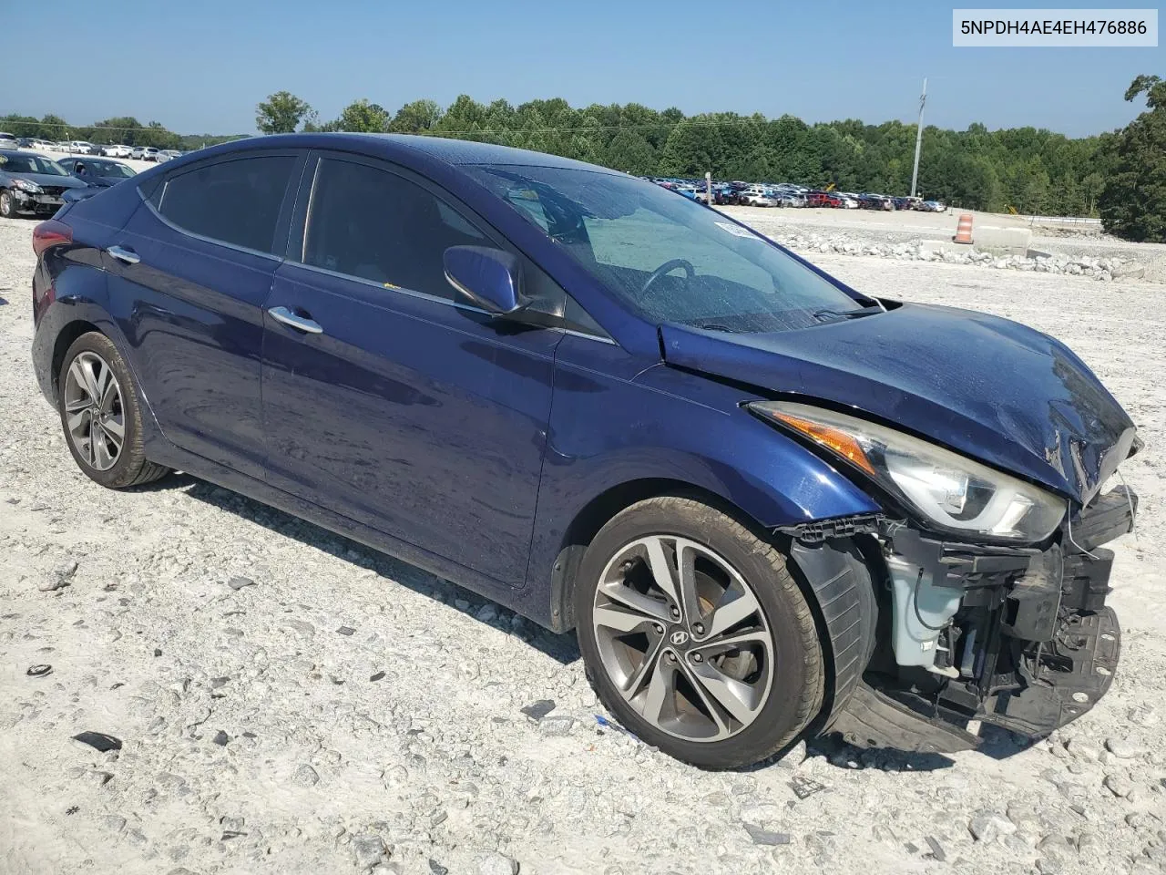 5NPDH4AE4EH476886 2014 Hyundai Elantra Se