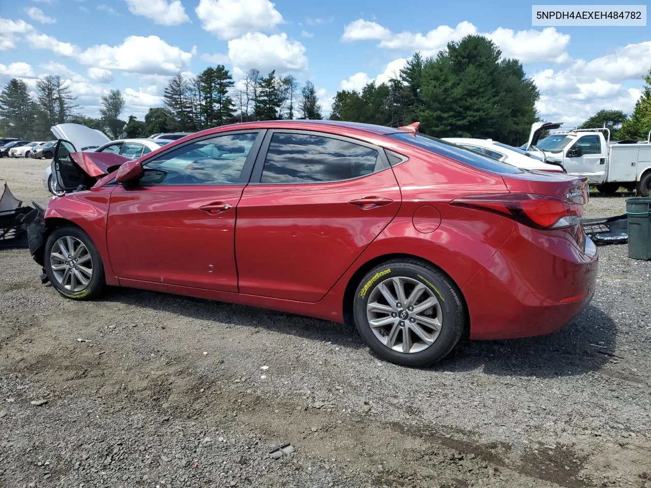 5NPDH4AEXEH484782 2014 Hyundai Elantra Se