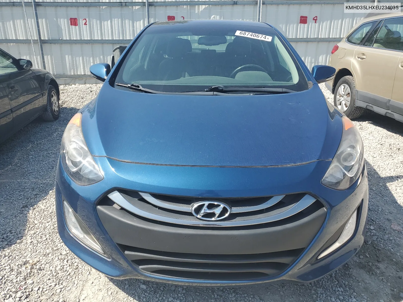 2014 Hyundai Elantra Gt VIN: KMHD35LHXEU234035 Lot: 68740674